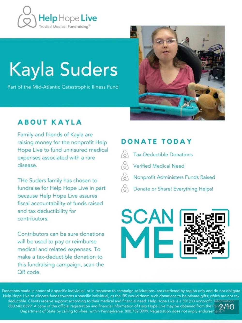 Wheels For Kayla - PLEASE READ